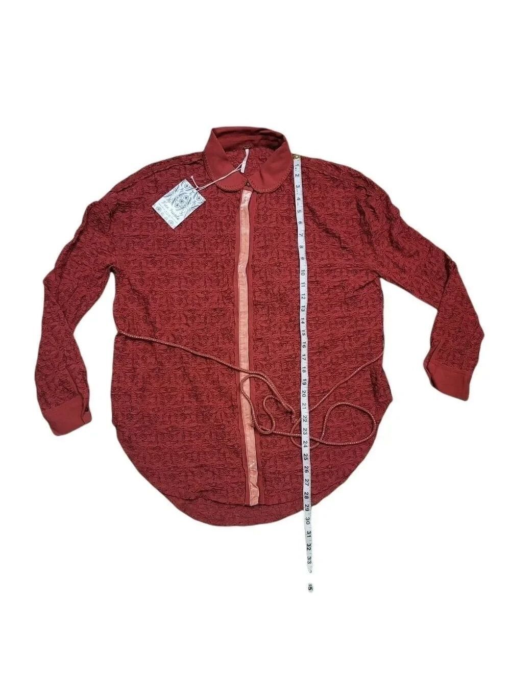 Free People Must Have Tunic In Red - Picture 10 of 11